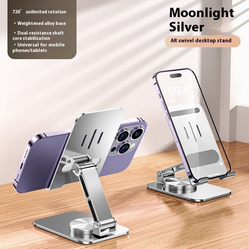Aluminum Alloy Mobile Phone Holder Lazy Folding Rotation - 图片 21