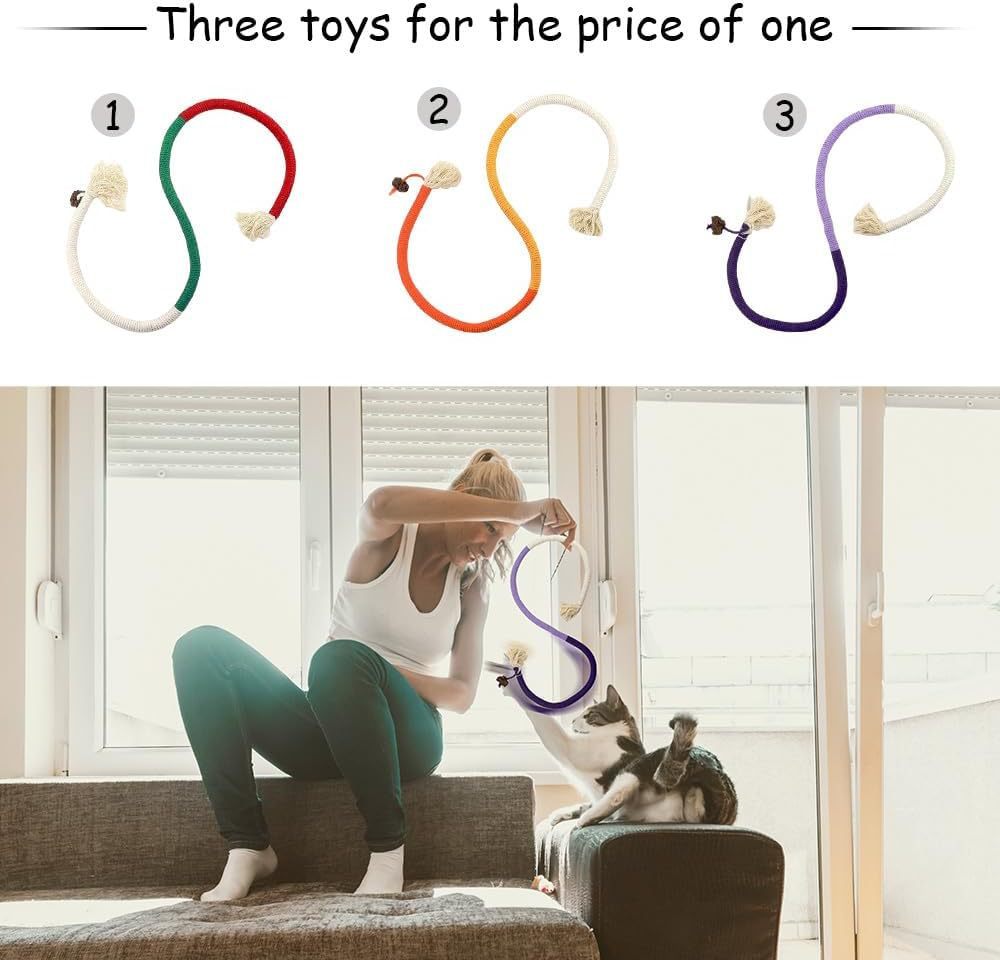 Bite Rope Self-Hi Relieving Stuffy Catnip Toy Bite-resistant Cat Teaser 77d54e7f 0a44 42d5 8113 e1136ff2b4ce