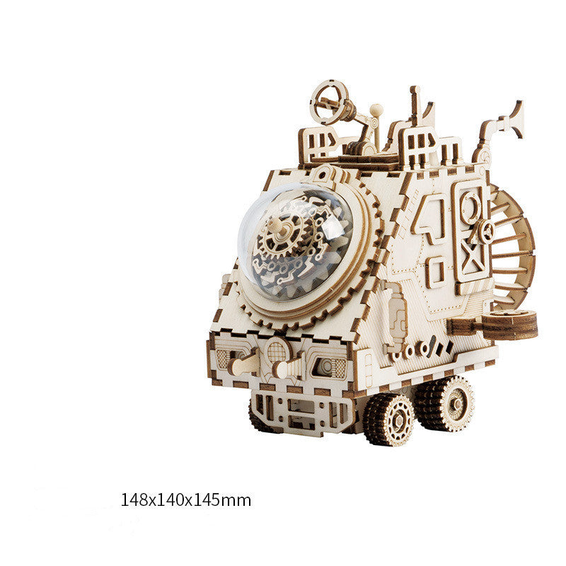 Robot Rabbit DIY Creative Gift 3D Wooden 77efe07d f917 4ff5 bacc aadb14147093