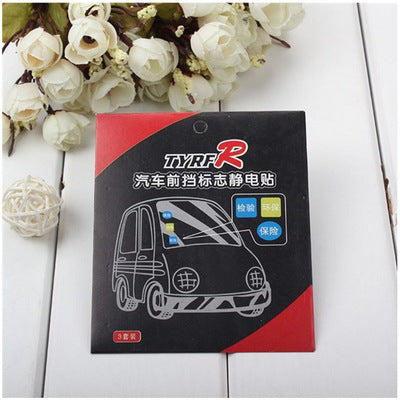 Car front stop sign electrostatic sticker 7831771299 1320438191