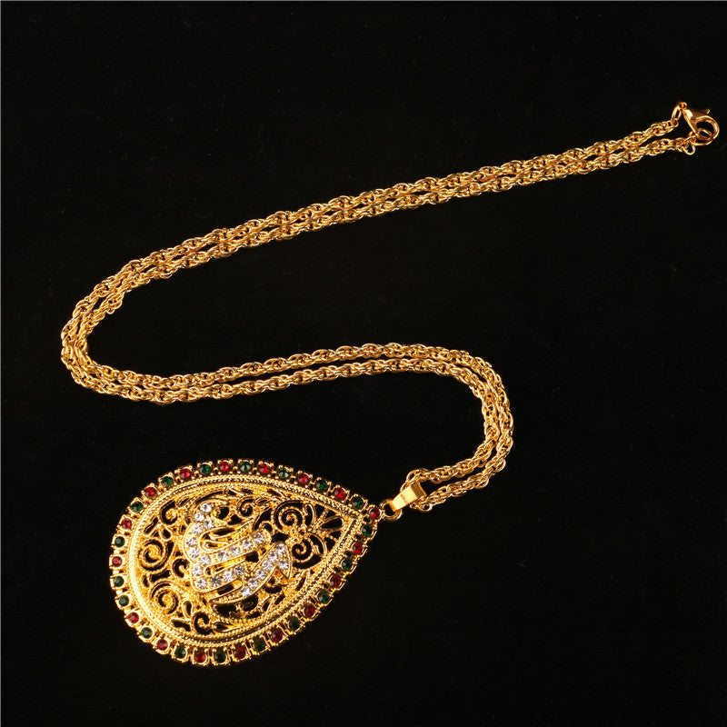 Arabian style necklace 788330386563