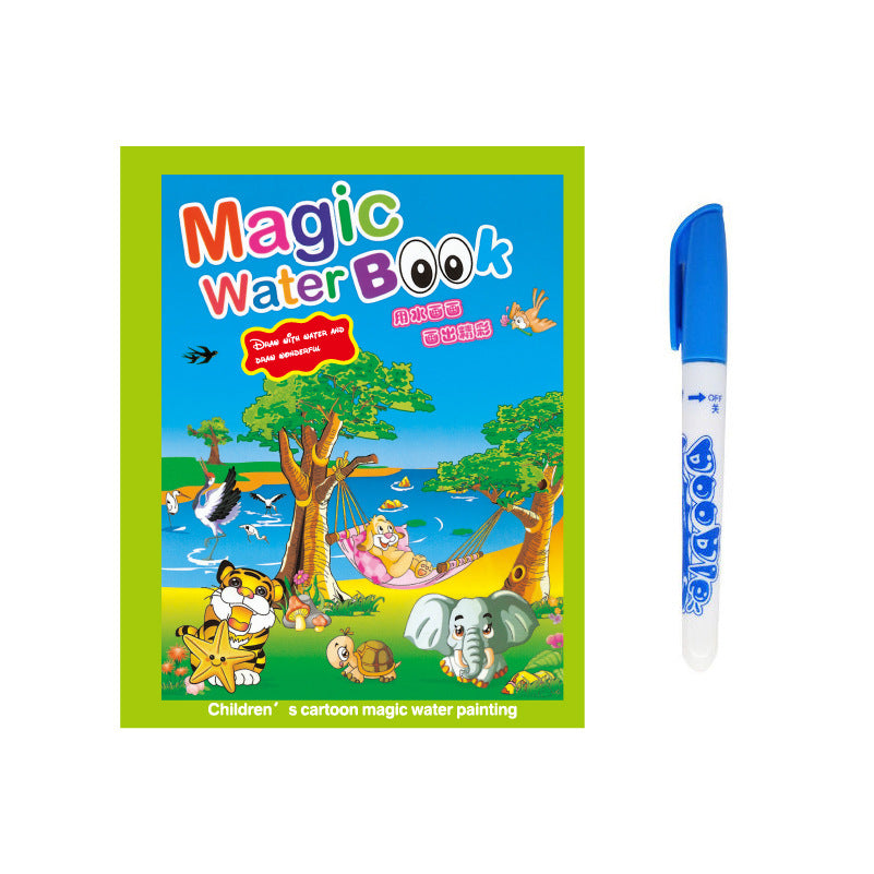 Children's Creative Magic Water Painting Book 789862407288