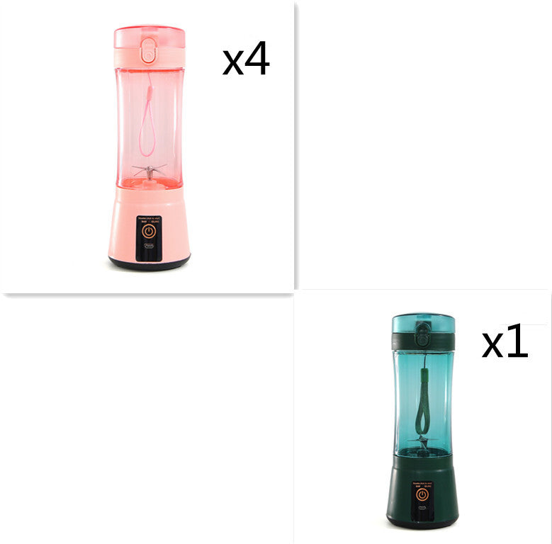Portable Electric Fruit Juicer Wireless USB Rechargeable Mini Mixer Multifunction Summer Smoothie Blender Machine Kitchen Sup