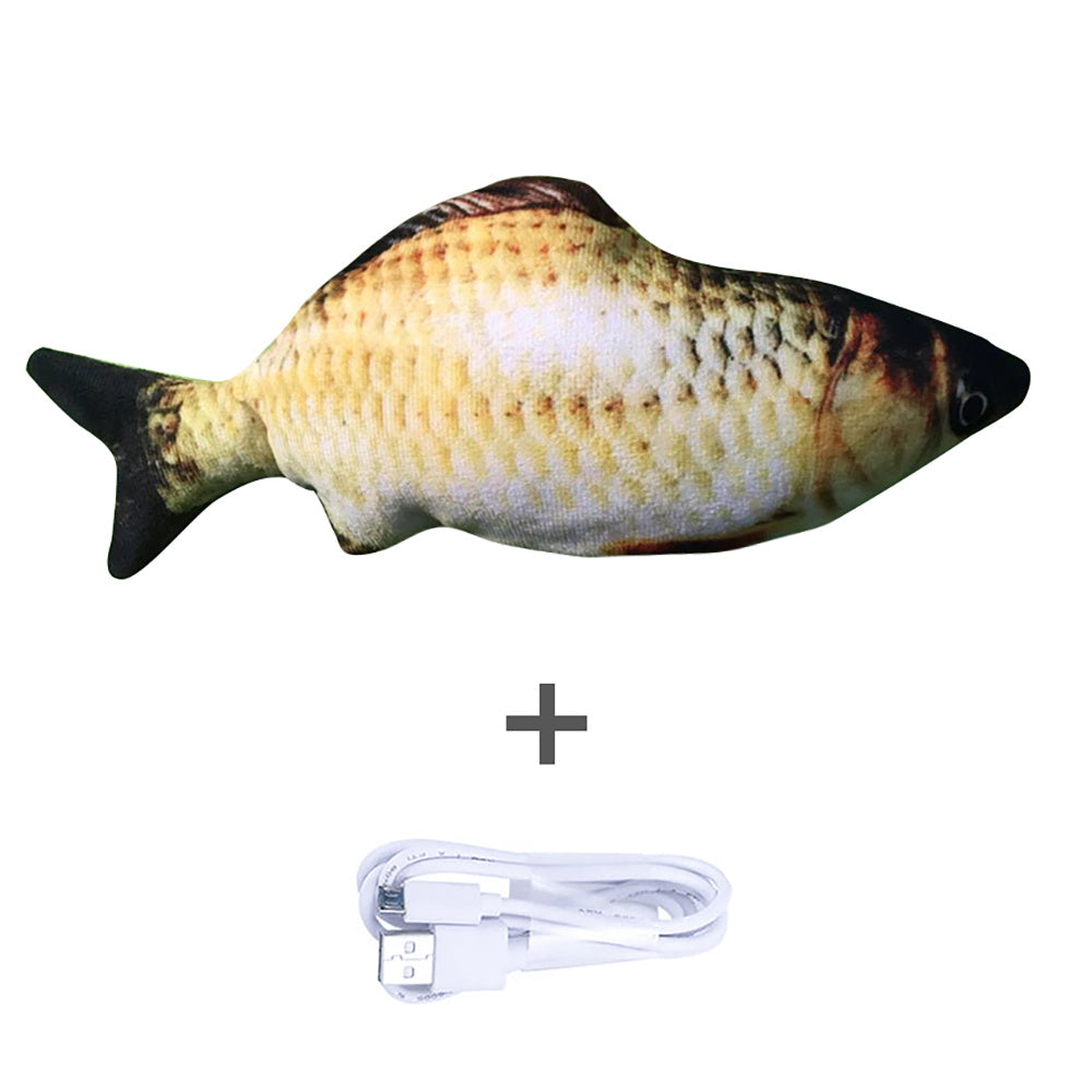 Without Cat Nip Version - Electric Jumping Fish Simulation Electric Fish Toy 791155128589