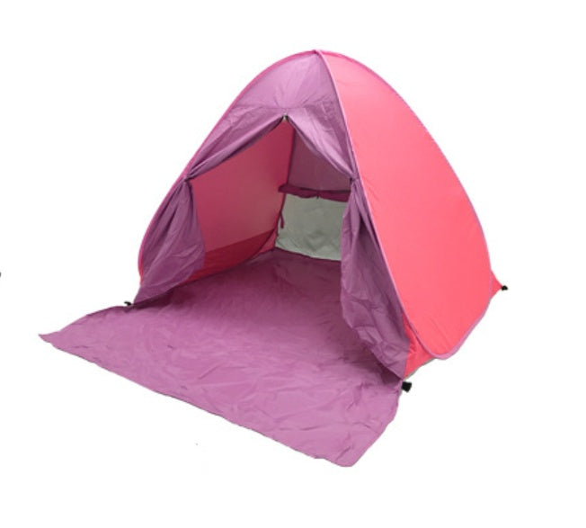 Sunscreen Shelter Tent Anti-UV Pop Up Beach Canopy Outdoor Camping Hiking Tent Travelling Easy Carrying Portable Parts 793676