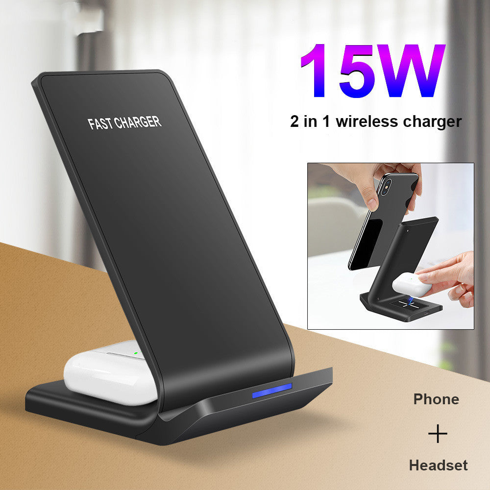 Wireless smart vertical mobile phone charger fast charge suitable for mobile phones 795010833838