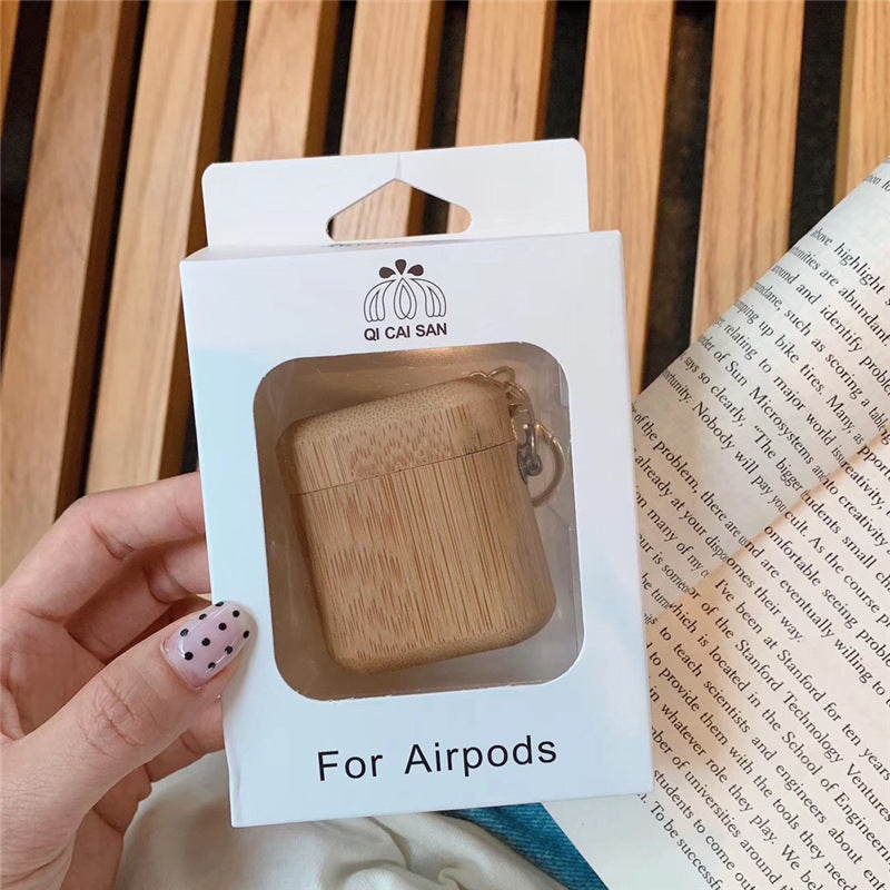 Wood grain earphone cover 798193704674