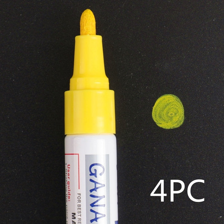 Colorful Waterproof Pen Car Tyre Tire Tread CD Metal Permanent Paint 798452bb c6d4 4c41 b013 0a5d31362112