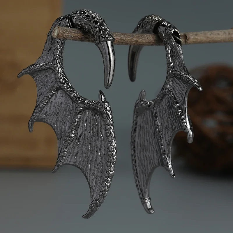 Devil Wings Simple Fashion Wings Earrings 79d41cc4 b147 405e a4c7 425775cd16d6