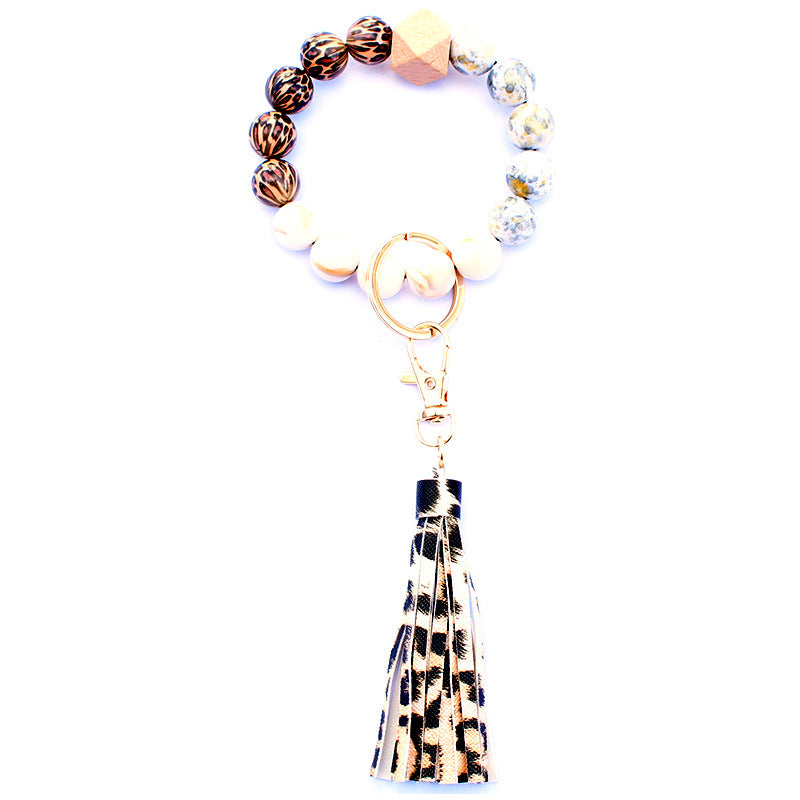 Creative Wooden Bead Bracelet Keychain 79e7b65e 76a5 46e4 be2b 8c370a2d3a5c
