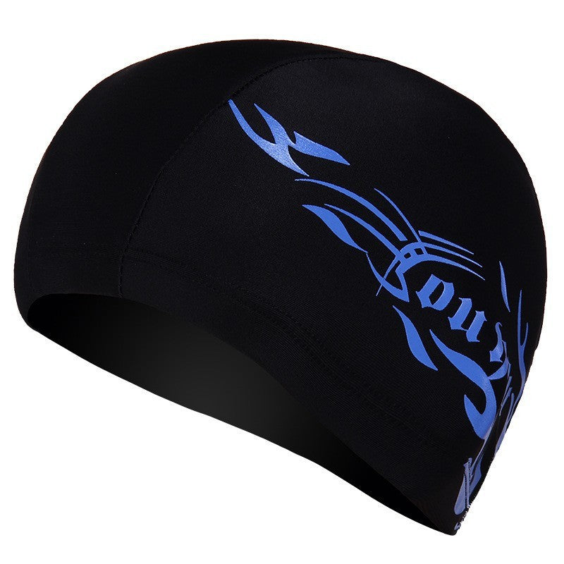 Comfortable Fit Cloth Waterproof Swimming Cap 7b137c07 8e1e 415c baf7 d82552a0de34