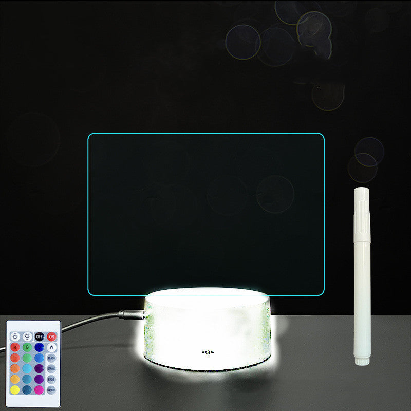 3D Acrylic Board Handwriting Message Board LED Light - HD Wireless Product #14