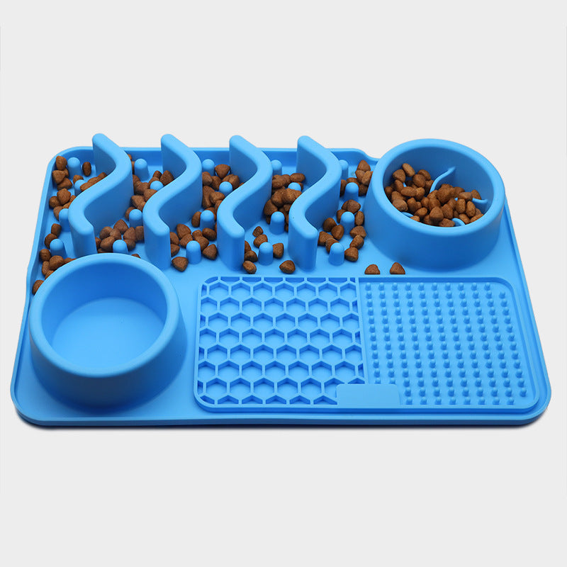 Dog Silicone Licking Pad Pet Licking Mat Silicone Smelling Mat Multifunctional Food Bowl Pets Supplies 7b8caade 2021 4f2d b40