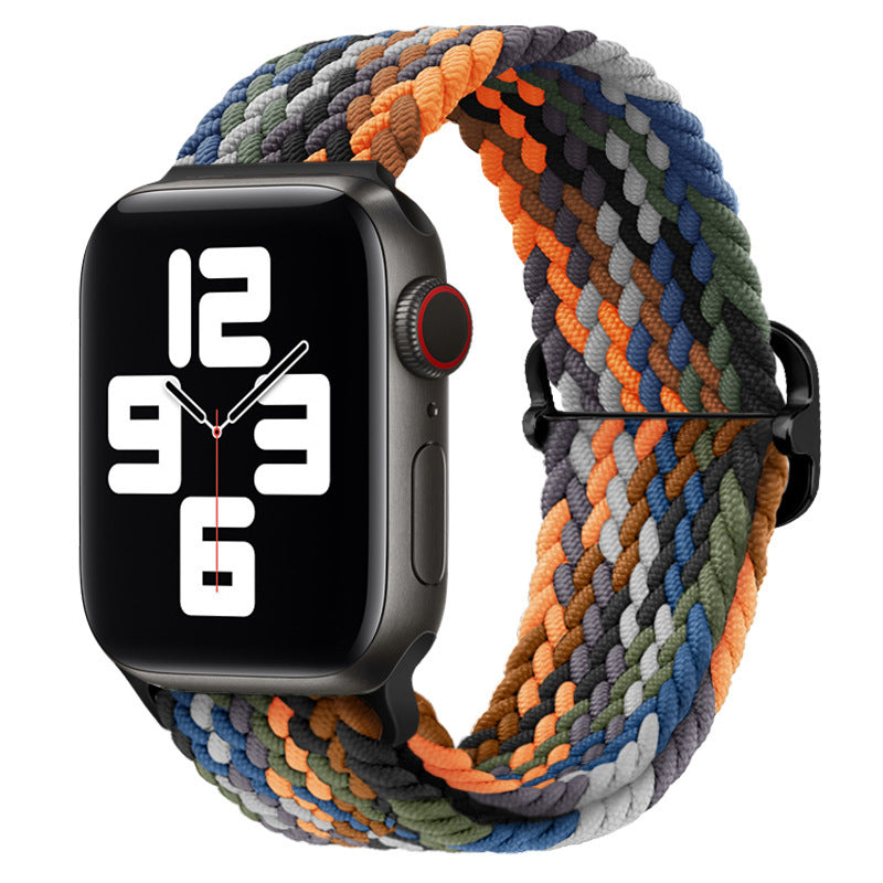 Double Loop Nylon Loop Woven Rainbow Watch Strap 7bb289dd beea 4fe8 88fb 57faf801ea4a