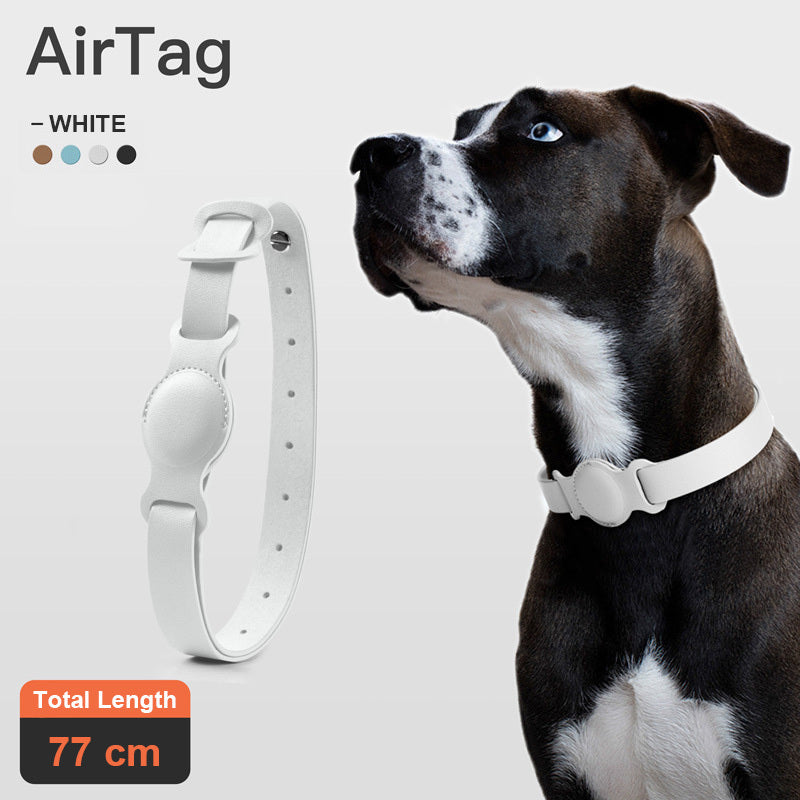 Anti-lost Device Cat And Dog Pet Collar Chain Leather Case 7c280f82 40c2 4be1 8852 da64407feb3b