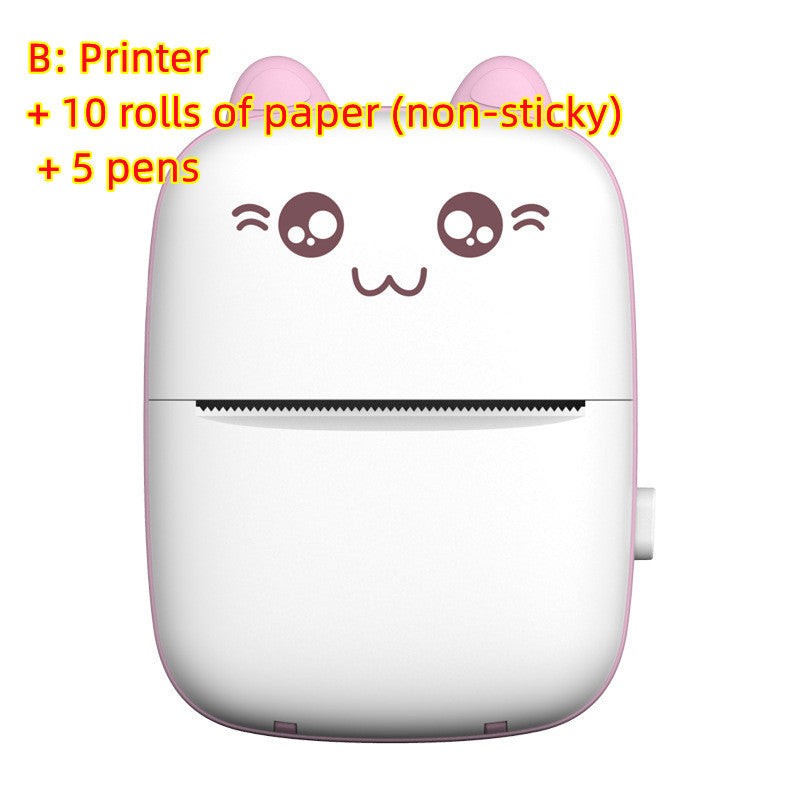 Mini Printer Portable Mini Bluetooth WiFi New Wrong Printer Mobile Phone Photo Title Note Hot Print Pocket Student Error Label Printer - 图片 23