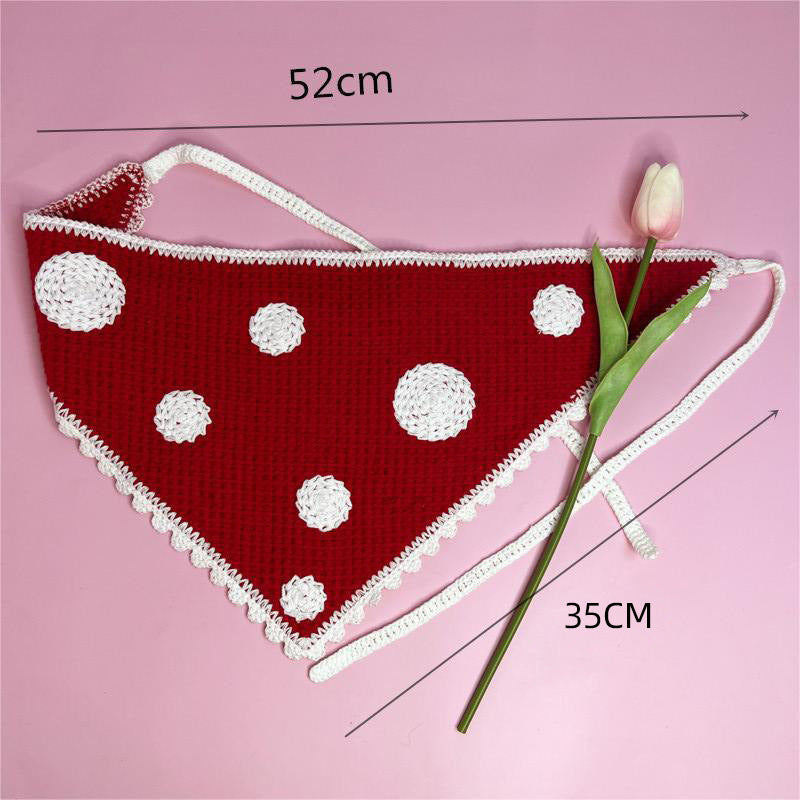All-matching Triangular Binder Knitted Hair Band 7c566858 3eb7 4149 a999 ba0889f623fb