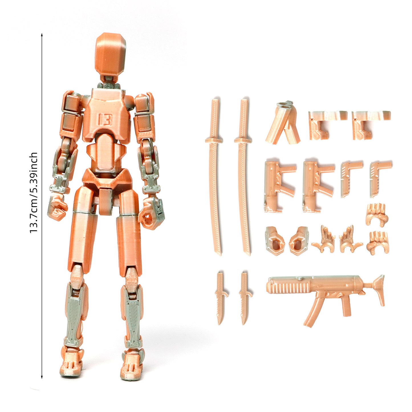 Lucky Doll 13 Movable Joint 3D Printing DIY Toy 7d0a9634 0bee 45e0 abbf 436d30a5c410