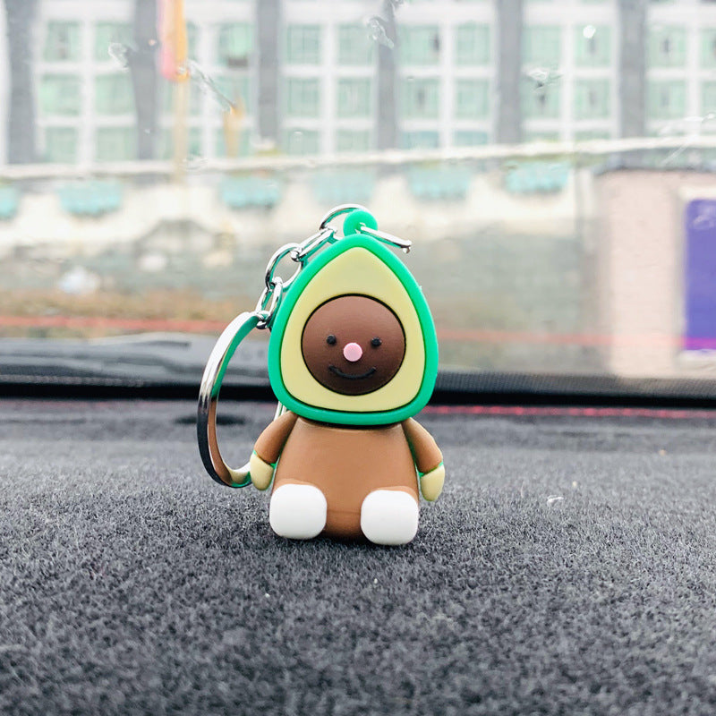 Cartoon Three-dimensional Key Chain Pendant PVC Travel Souvenir 7d45aa00 db4f 4acf b861 dbde30047d4b