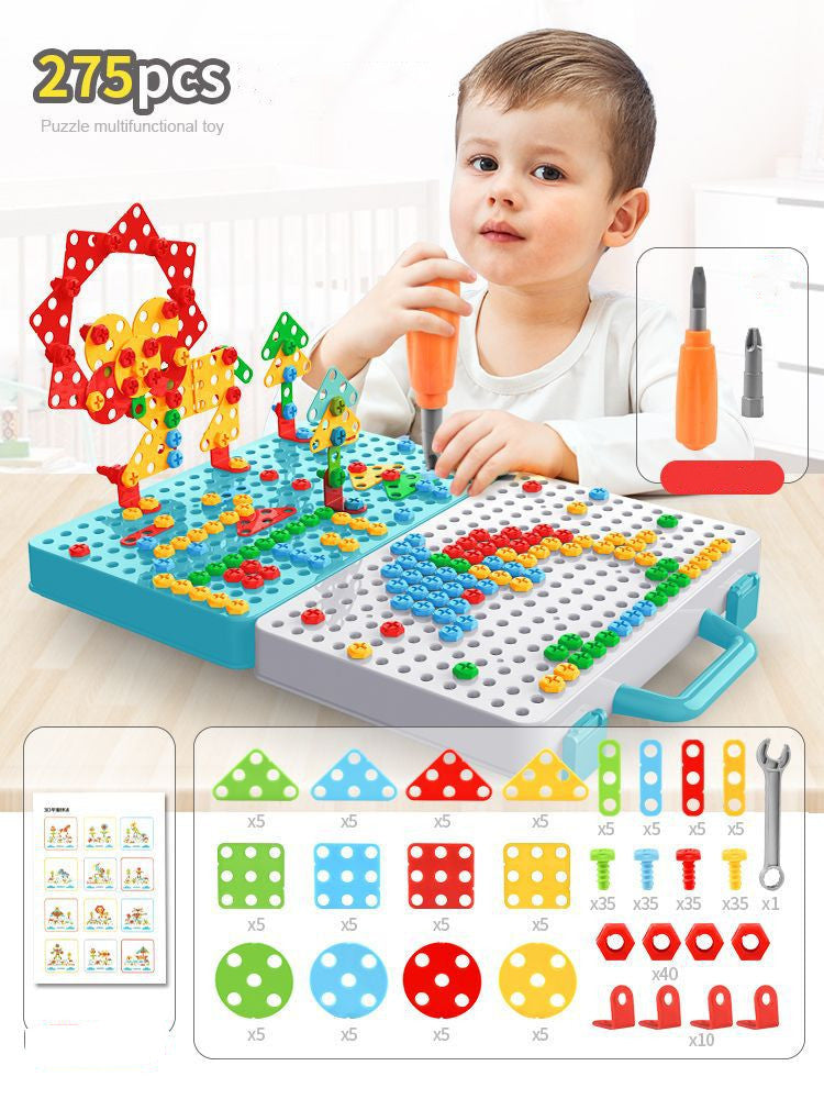 Children's Variety Puzzle Manual Disassembly Toolbox 7d521d38 1ccb 4752 894e 2abcd3afe7e6
