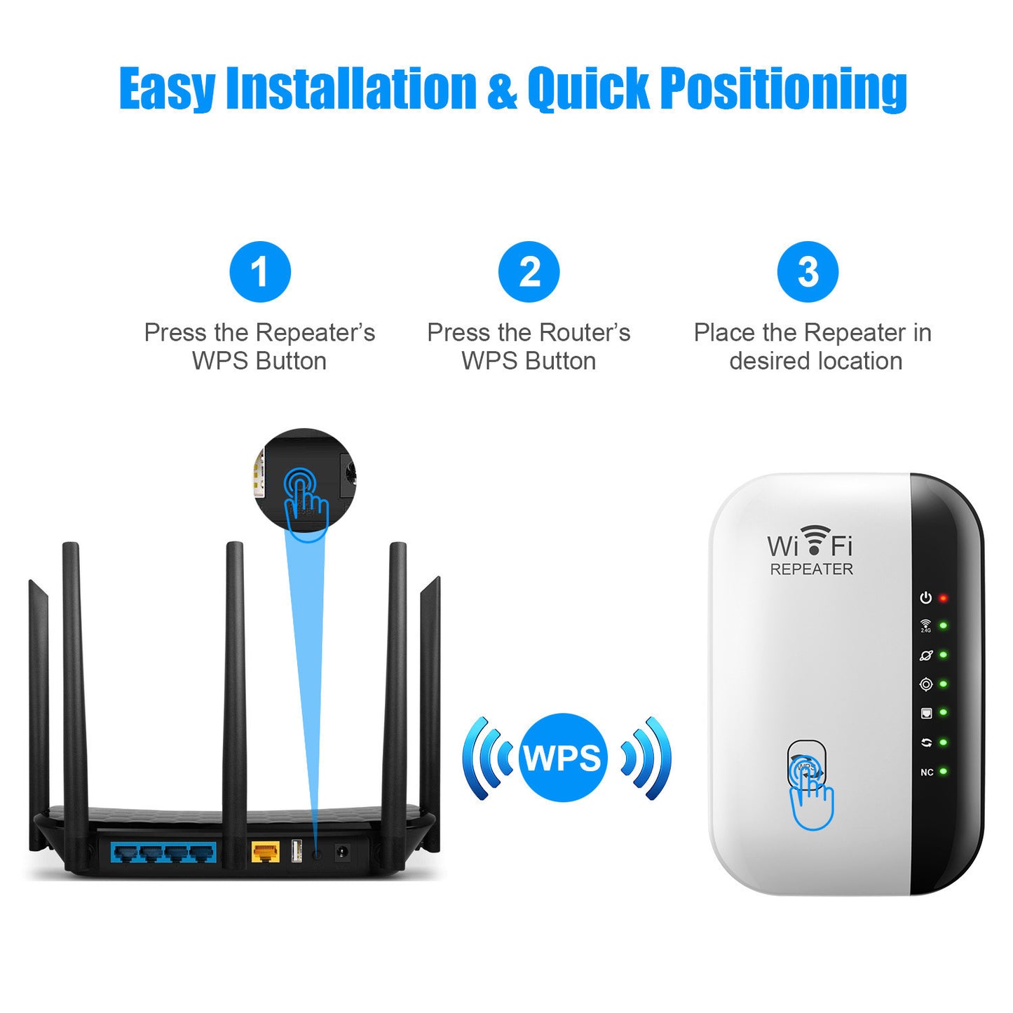 Wireless routing signal amplifier 300M small bread network repeater wirelessRepeater yiwu