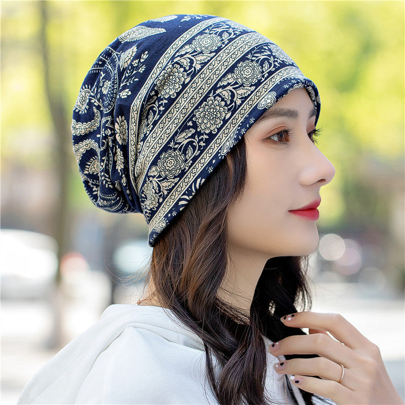 Head Ethnic Wind Series Korean Cashew Flower Bun Head Hat 7ea64015 049d 49e3 bd91 a9ba0776f62b