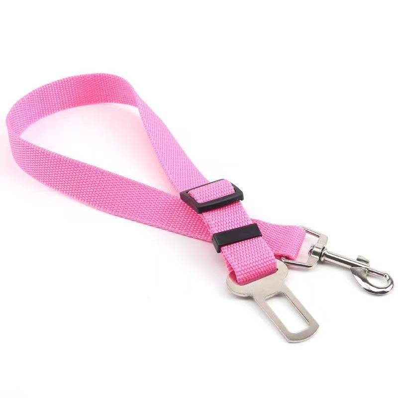 Pet Supplies Dog Car Dog Seat Belt Harness Leash Dog Collar Adjustable Seatbelt Leash For Small Medium Dog Traveling Accessor