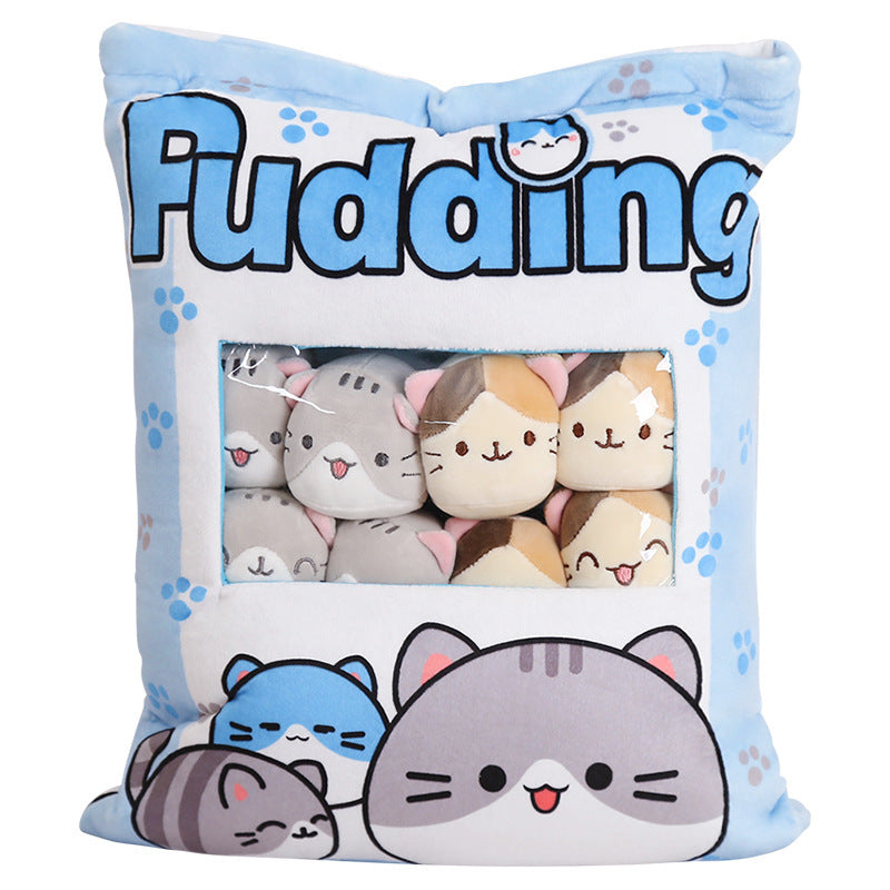 A Big Bag Of Snack Doll Cute Doll Sleeping Pillow For Girl Ankle Biter Pillow - HD Wireless Product #12