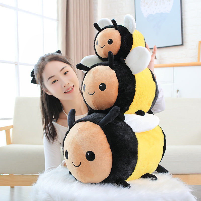 Cartoon bee ladybug plush toy 803710483338