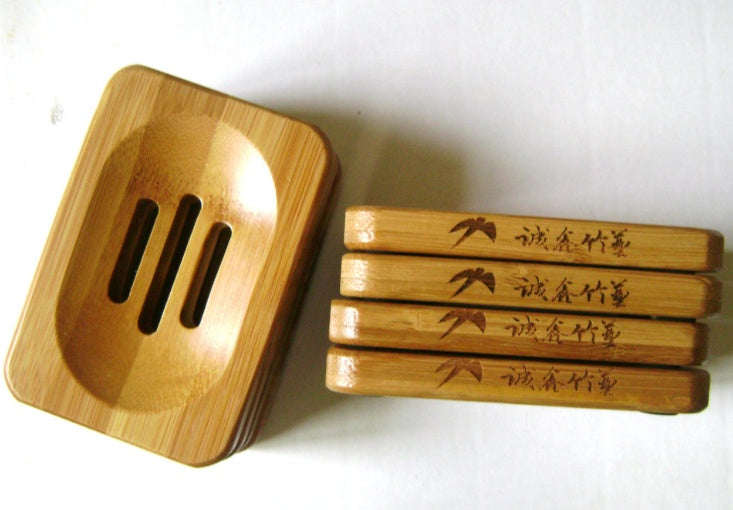Soap box, handmade bamboo wooden soap holder, mildewproof bamboo soap holder 803822374836