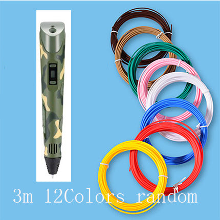 3D print pen 3D pen two generation graffiti 3D stereoscopic paintbrush children puzzle painting toys - 图片 34
