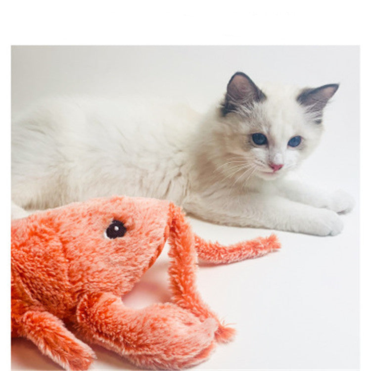 Electric USB Charging Pet Cat Molar Plush Toy 8106269959752