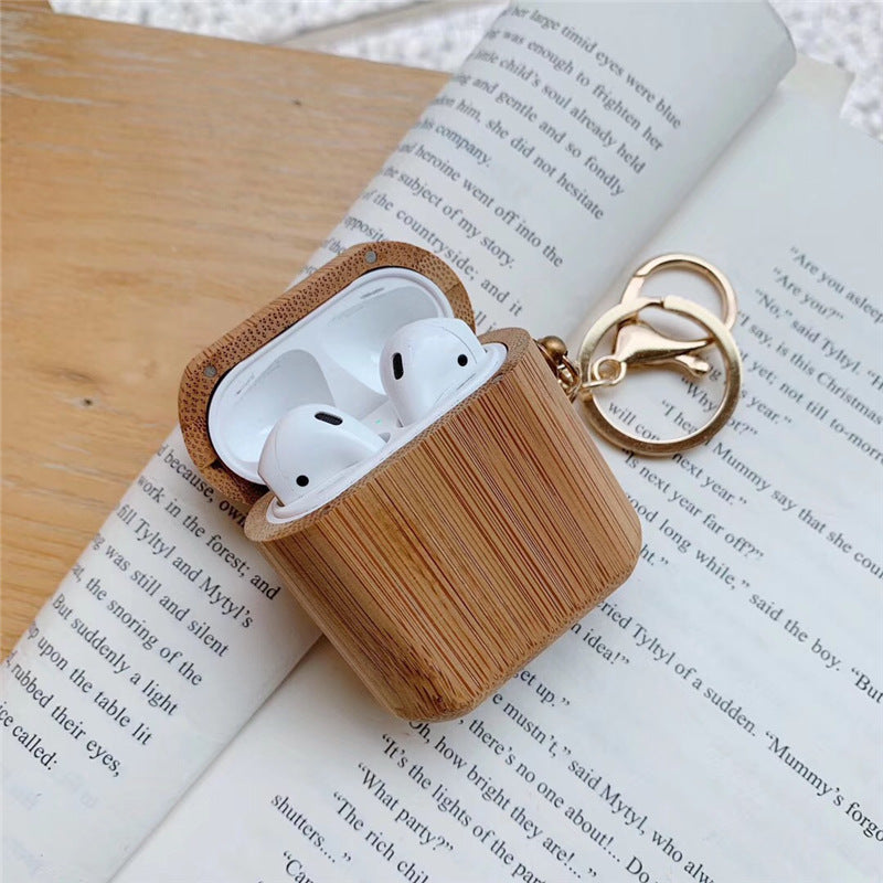 Wood grain earphone cover 814041362125