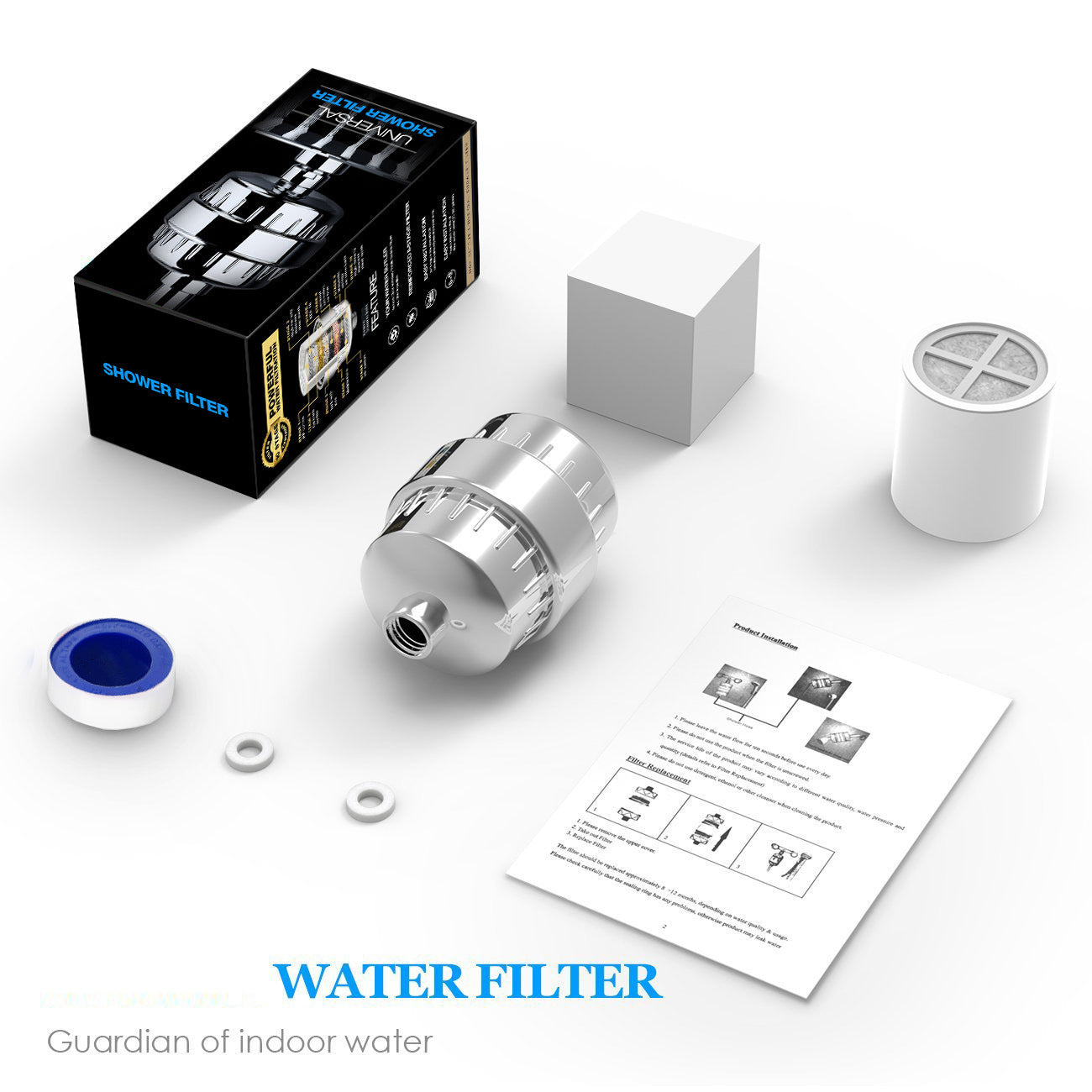 Cross-border Supply 10-16 Layers Bathing Machine Shower Water Purifier Shower Filter Shower Filter Filter Element 814d38bd 29