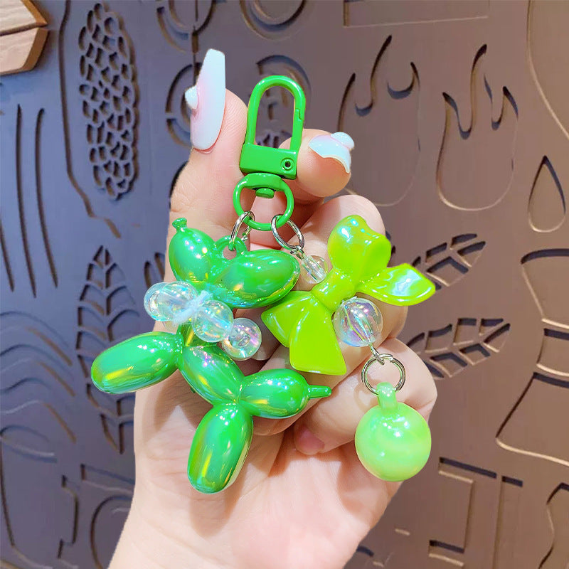 Cartoon Mobile Phone Charm Beaded Bubble Puppy Key Chain 82252049 7cad 4b96 89c8 f58b3964cc03