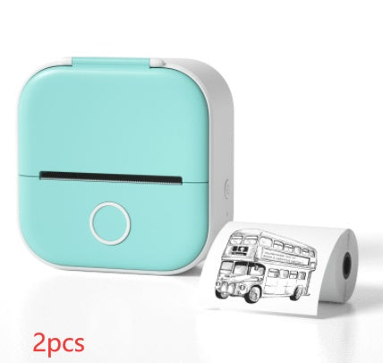 Portable Mini Thermal Label Printer Home Photo Printer Student Wrong Question Printer Bluetooth-compatible Mini Label Printer Price Tag - 图片 25