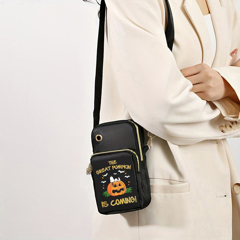 Halloween Pumpkin Pattern Phone Bag Coin Wallet Cute Mini Crossbody Shoulder Bags For Kids Women 823ddf7a 7cba 4b7c 91a6 a7b8