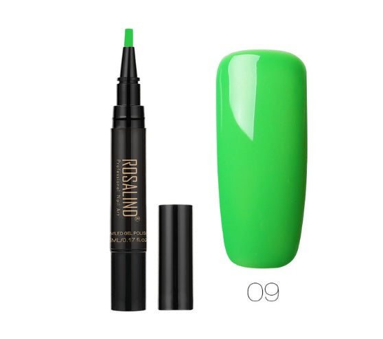 5ml Solid Color Nail Art Pen Nail Glue for Nail Art - HD Wireless Product #55