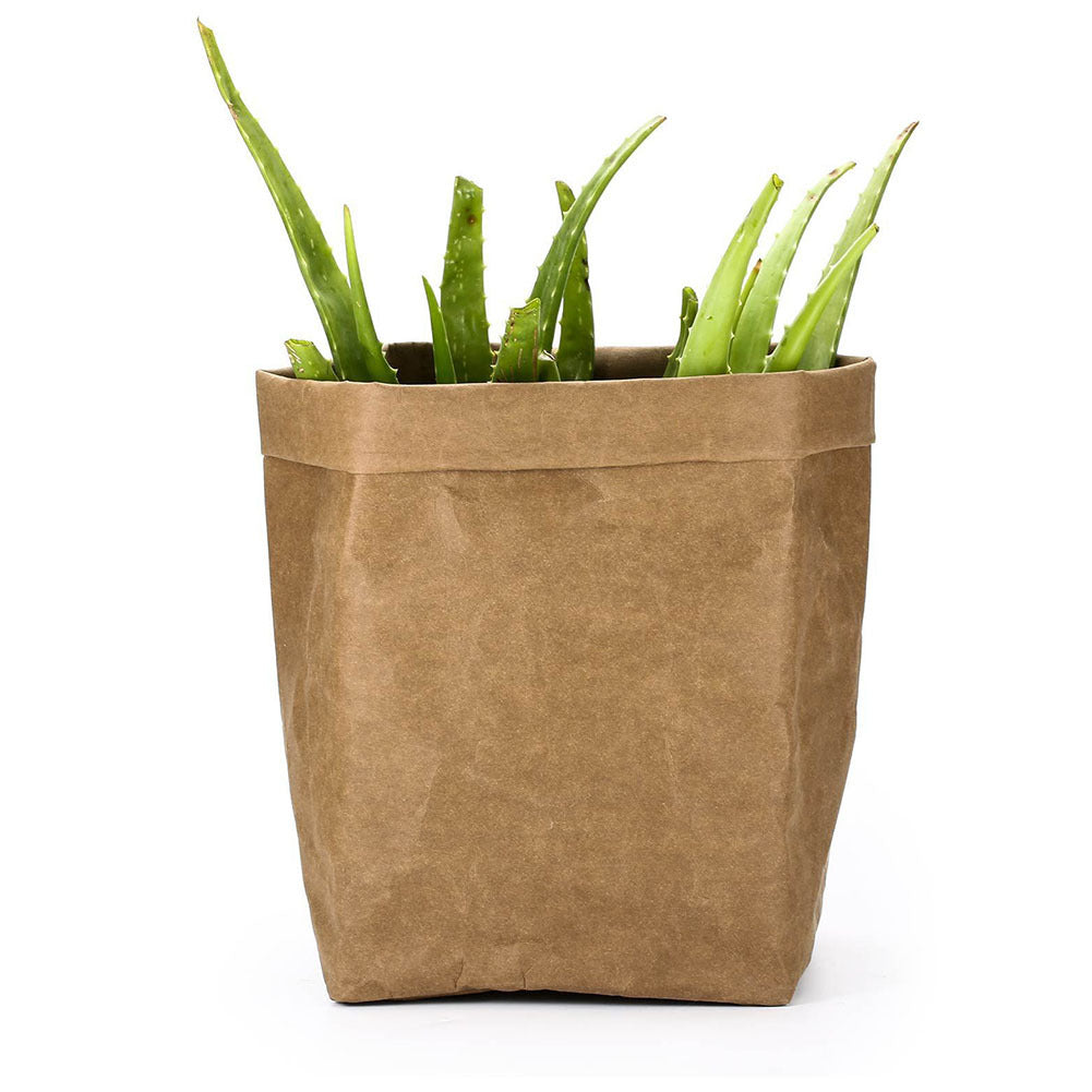 Flower pot supplies washed kraft paper storage bag 828851751197