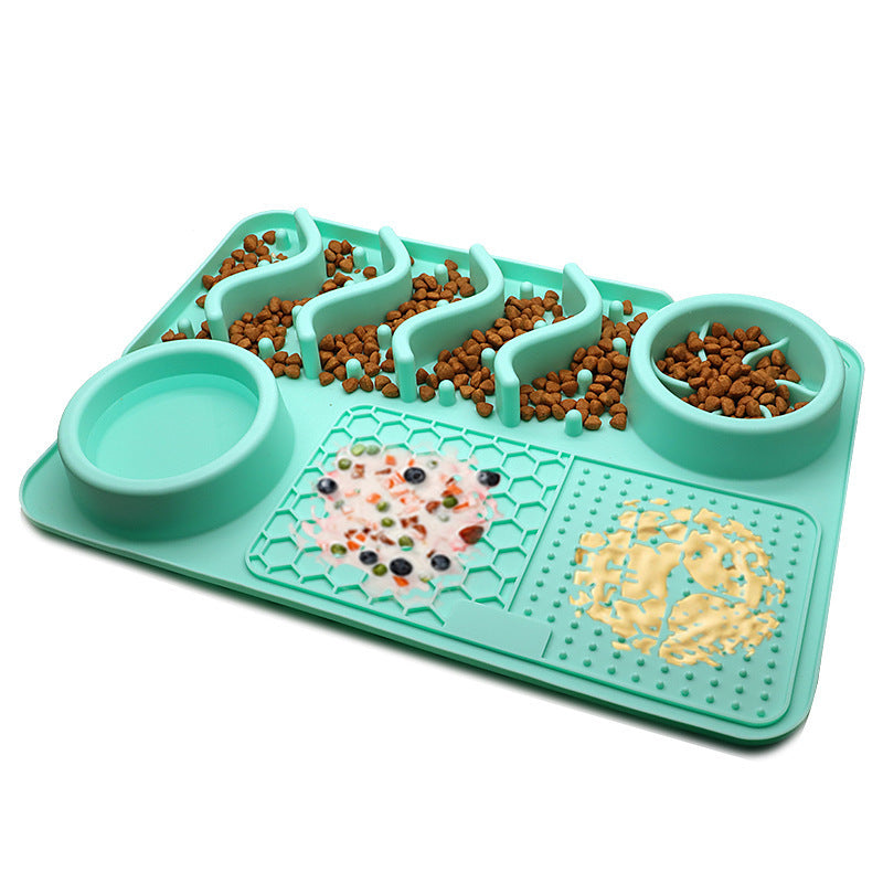 Dog Silicone Licking Pad Pet Licking Mat Silicone Smelling Mat Multifunctional Food Bowl Pets Supplies 83207717 d72c 424d bc1