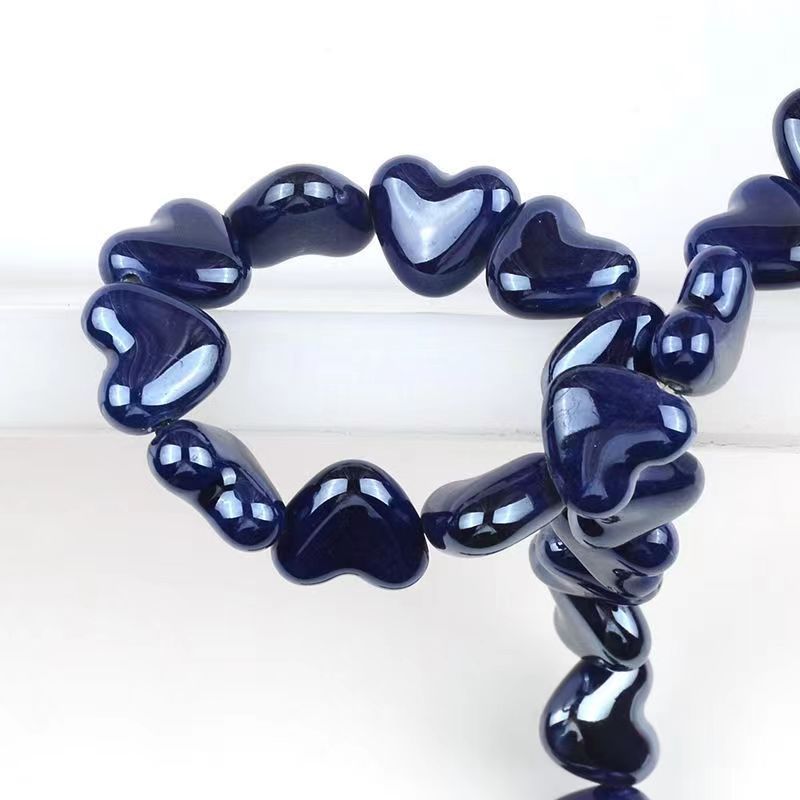 Cross Hole Love Ceramic Beads 832783f8 96e0 453f 8633 e9d62e17f4cc