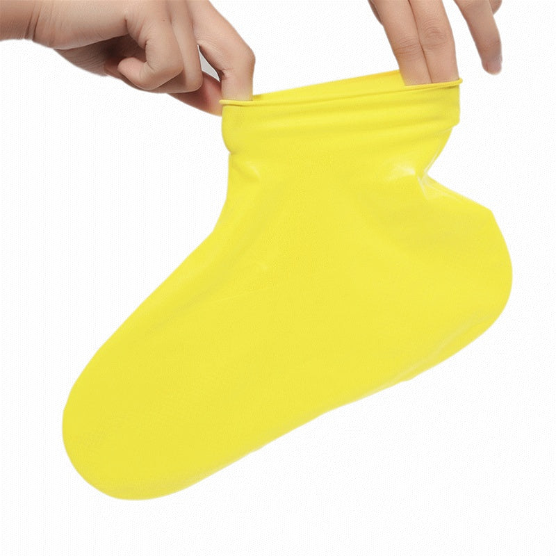Men and women hiking slip wearable easy to carry silicone rain boots 838686688453