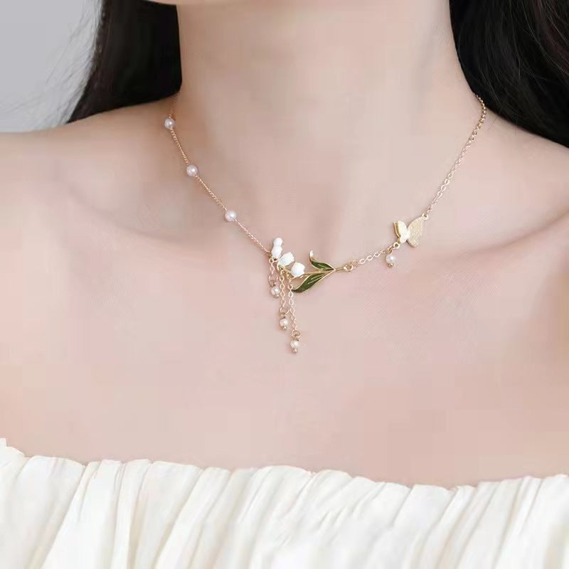 Wind Chime Flower Super Immortal Necklace Girl 84020ec2 7214 4753 889b 23038f1ee227