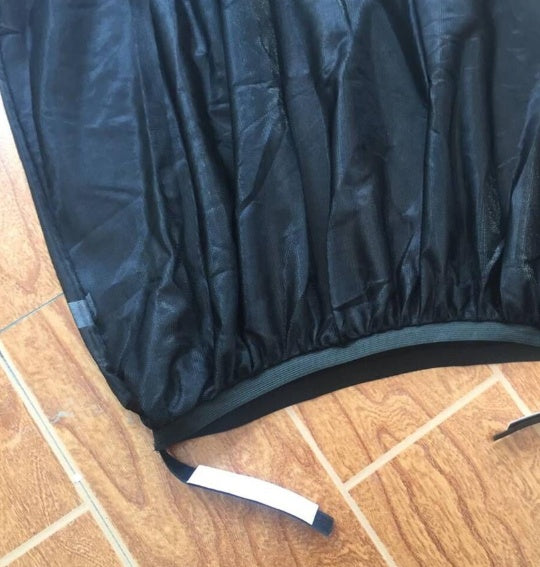 Car black mesh screen sunshade sunscreen anti-mosquito window cover side curtain sun gear 844373726984251