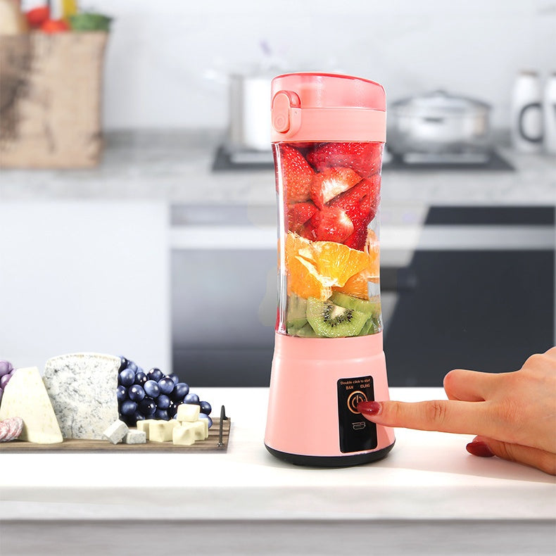 Portable Electric Fruit Juicer Wireless USB Rechargeable Mini Mixer Multifunction Summer Smoothie Blender Machine Kitchen Sup