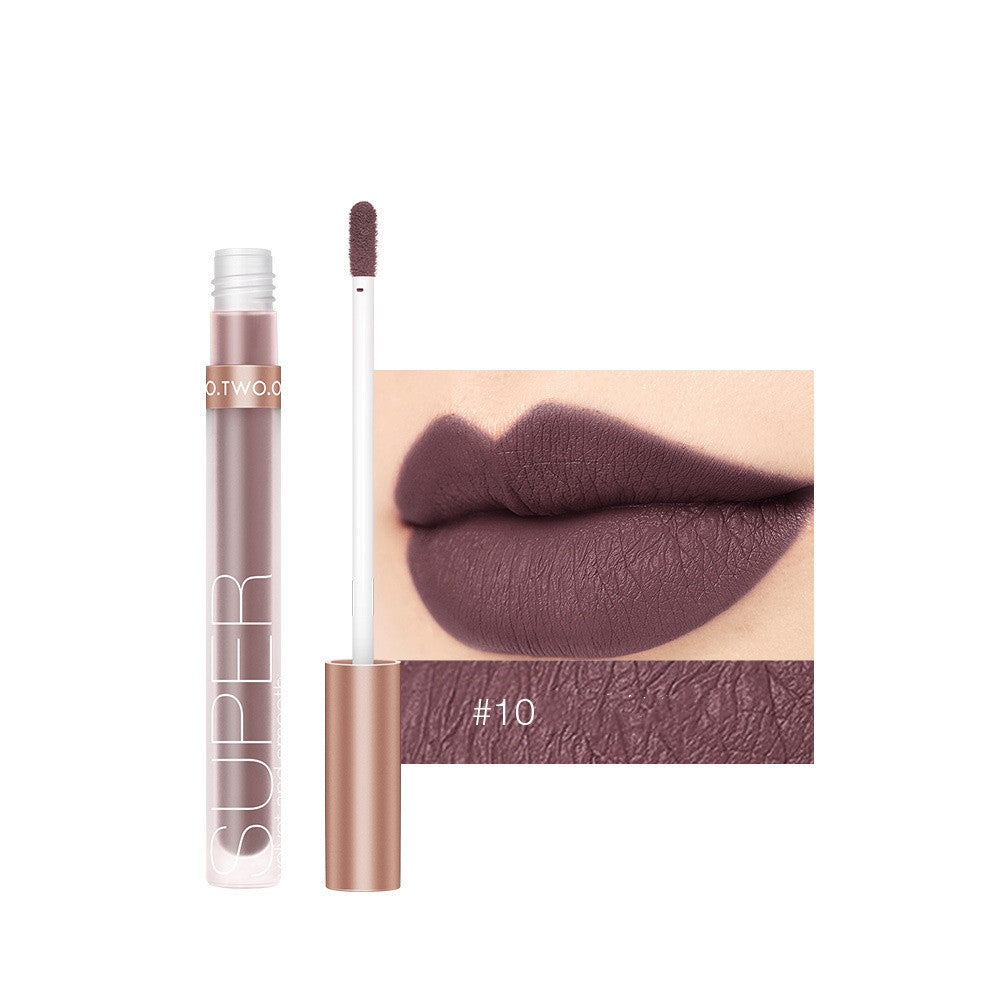 12 colors honey velvet matte lip gloss - HD Wireless Product #11