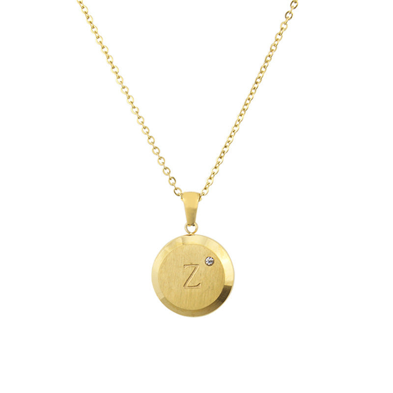 New Jewelry 26 Letter Necklace Diamond Pendant 84da644a 8201 42ef af57 ad482c07e0c3