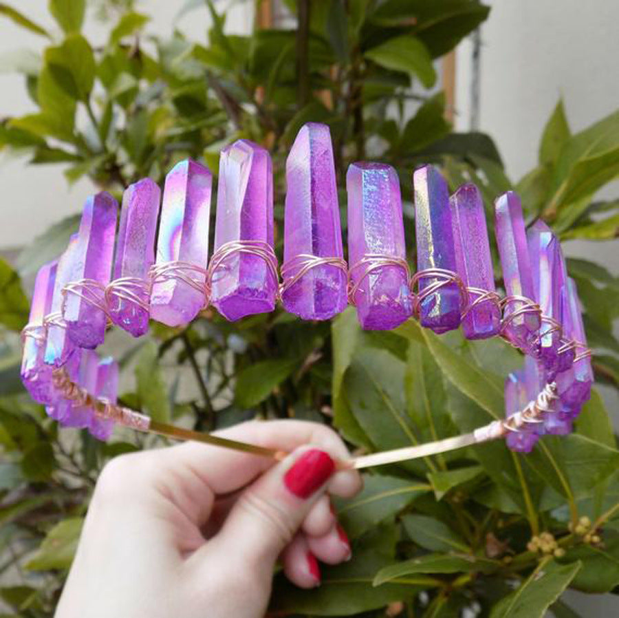 Women's Handmade Purple Crystal Headband 8502ffb1 337f 43fc a9b9 a79e0bdb61a8