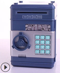 Automatic Paper Money Piggy Bank Gift Money Box Safe 852265311445