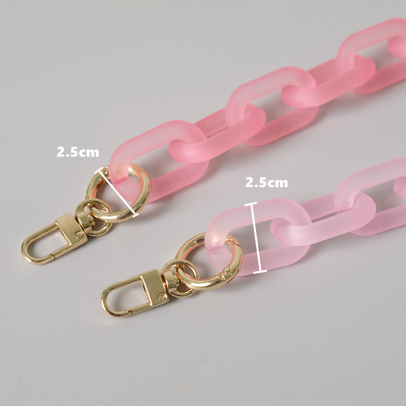 New Candy Frosted Acrylic Mobile Phone Charm 85ec676b e038 4a41 843f f4845eafc0e3